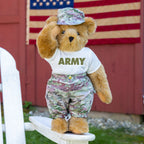 15 In. Honorable Hugs Camouflage Bear