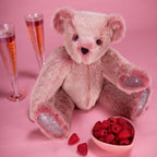 15 In. Special Edition Raspberry Champagne Bear