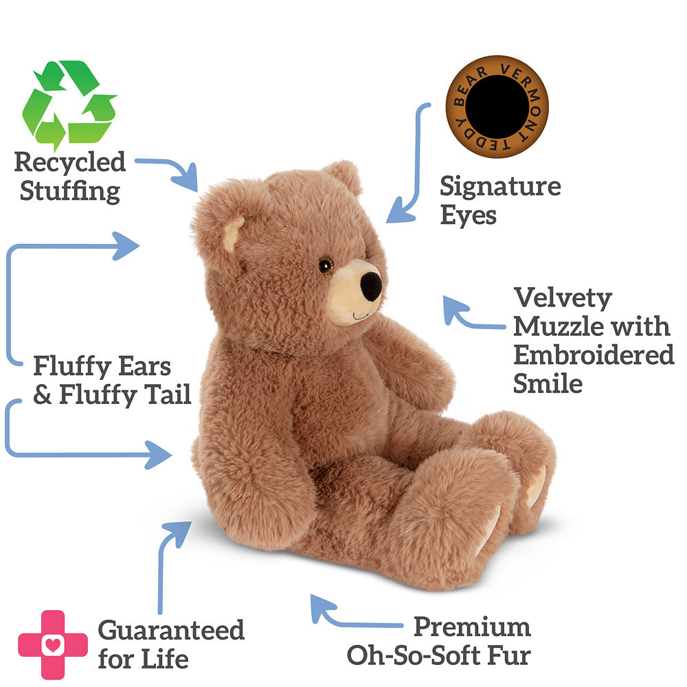 18 In. Oh So Soft Teddy I HEART You T-Shirt Bear