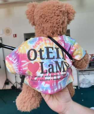ARTWORK - Oteil Logo Tie-Dye T-shirt, Front and Back