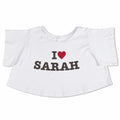 I Heart "You" T-Shirt for 18 In. to 20 In. Stuffed Animals